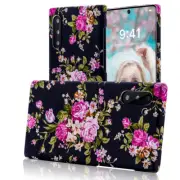 Galaxy Note 10 6.3" Case with Fashion Unique Floral, Wireless Cahrging Supported