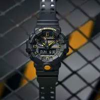 在飛比找momo購物網優惠-【CASIO 卡西歐】G-SHOCK 酷炫 搶眼黑黃色 雙顯