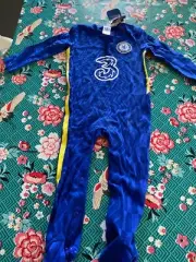 Chelsea FC EPL Boys Sleepsuit Official Merchandise Size 12-18 months