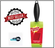 Lint Brush, Ideal for Removing Lint and Pet Hair on Clothing, White-free ship