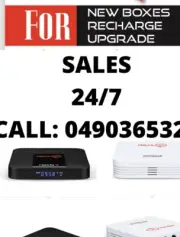 REALTV HYBRID 3 With 1 Year Subscription + Box . Live Tv Channels