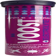 VÖOST Hydrate Apple + Berry Effervescent Tablets 20 Pack