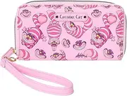[Disney] Wallet Wristlet Mickey Minnie Mouse Winnie Pooh Zip Clutch Faux Leather