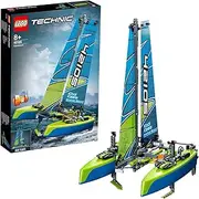 LEGO Technic Catamaran 42105 Model Sailboat Building Kit
