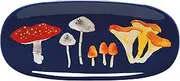 Now Designs Stoneware Appetizer Shaped Dish, Field Mushrooms