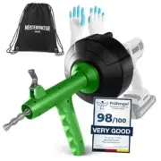 drain snake 4.0 [25 FT] - Auto Feed - Ideal plumbing snake 25 FT w/ Auto Feed