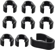 Beaupretty 10pcs Microphone Cable Clips Durable Cord Holders for Mic Stands Flexible Cable Management for Smooth Performance and Organization