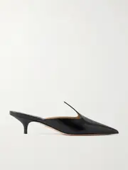 [Ferragamo] Ferragamo - Dorye Leather Mules - Black - US11 US11 Black