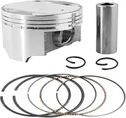 UPMKUVZAQB STD ~ +150 Motorcycle Parts Piston Set Rings Clip Kit Fit For Suzuki AN250 Fit For Burgman Fit For Skywave 250 1998-2006 DR250 1990-1995 Pistons and rings(Assembly 74.5 mm)