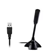 USB Computer Microphone, Small Computer Microphone, Compatible with Windows/Mac