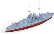 MRY-SFW YYC700501S 1/700 Military Model Kit SMS Viribus Unitis Battleship Full Hull