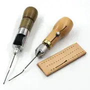DIY Hand Sewing Machine Waxed Thread for Leather Sewing Tool Leather Craft Edge
