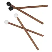 Percussion Instrument Drumstick, 4pcs Steel Tongue Drum Mallet, Rubber