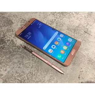 SAMSUNG GALAXY Note 5粉64GB中古單機/店保7天<SAM361252>