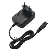 2.4V 3.6V Charger EU Plug Power Adapter Electric Shaver Charger for Adults , Children,Pet clippers Black