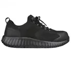 SKECHERS WORK Men's Cicades - Rhettle Composite Toe ESD Work Shoe Black - 200062