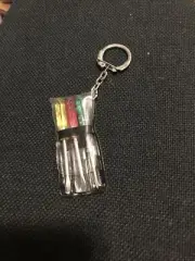 three small screwdrivers point flat Phillips keychain