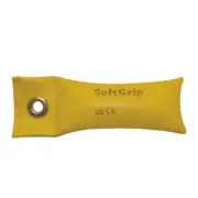 CanDo SoftGrip Hand Weight - 1 lb - Yellow