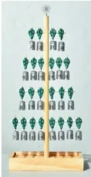 Hearth Hand Magnolia Christmas Tree Bells Advent Calendar 2021 Holiday Countdown