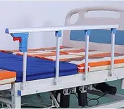 Sturdy Bed Guardrail Safety Foldable Bed Side Guard Rail for Elderly Adults Assist Handicap Railing Baffle Aluminum Alloy Hospital Bumper Bar (Color : B, Size : 95X40Cm)