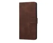 C71 Brown Smartphone Clamshell Protective Case Phone Case for iPhone 13mini 5.4 inch