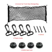 Rear Trunk Envelope Style Mesh Organizer Cargo Net for NISSAN FRONTIER 1998-2022