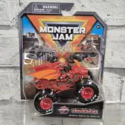 Monster Jam Bakugan Dragonoid 1:64 Official Truck Diecast Metal Red Dragon