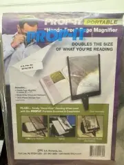2169 Prop-It Hands-Free Page Magnifier and Stand BRAND NEW!