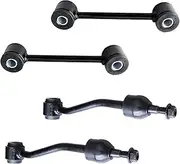 RUIJU K3197 K80244 Sway Bar End Links Front Rear Kit for Jeep Wrangler 1997 1998 1999 2000 2001 2002 2003 2004 2005 2006, for Jeep TJ 1997-2006, Suspension Front Rear Stabilizer Bar Link Kit - 4pc