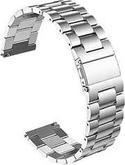 [Hijiawee] Fit for Casio MDV106-1AV / MTP-VD01 Watch Bands for Men, 22mm Stainless Steel Quickly Release Replacement Strap Wristbands for Casio MDV-106 Series