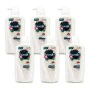 6PK Sunsilk 700ml Hair/Scalp Conditioner Summer Care w/ Coconut Oil & Hibiscus