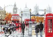 Lucas-S London Counted Cross-Stitch Kit