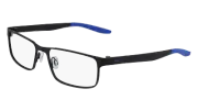 NIKE NIKE 8131 008 (008) SATIN BLACK/RACER BLUE 55/17/140 MALE Eyewear Frame