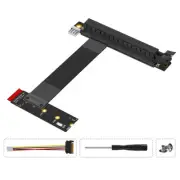 M.2 NGFF Key M to PCI-e 16x Graphics Card Riser Adapter Card