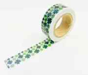 Four Leaf Clover Washi Tape Papercraft Planner Supply St. Patrick's Day Craft