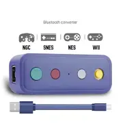 Bluetooth GameCube Controller Adapter Port For Nintendo Switch Wii & PC USB