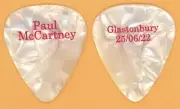 Paul McCartney The Beatles Authentic Guitar Pick - 2022 Glastonbury Tour