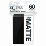 Ultra PRO Eclipse Small BLACK Matte Deck Protector 60ct Card Sleeves 62 x 89mm