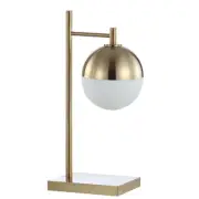 JONATHAN Y Lighting JYL6012 Marcel 21" Tall LED Desk Lamp - Gold