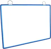 Operitacx Hanging Document Bag Office Wall Hanging File Organizer Transparent Paper Display Pouch Indoor Mounting Accessory Space-Saving