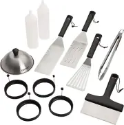 CGS-1312 12-Piece Tool Set, Outdoor Griddle Accessories-Spatula, Tongs, Scraper,
