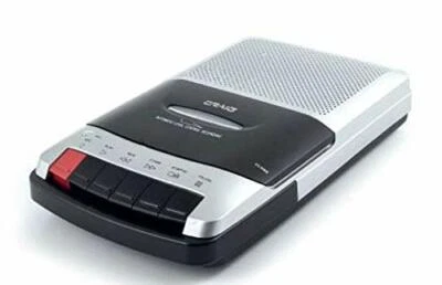 Craig CS2303 Portable Cassette Player/Recorder