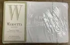 Wamsutta Supercale Plus Twin Flat Sheet WHITE 200 Thread Count Made in USA