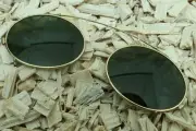Authentic BARTON PERREIRA Clip-On for Model CHAPLIN Gold Bottle Green BTG Clip