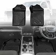 X-CAR 3D Floor Mats for Ford Next-Gen Ranger Single Cab 2022-Onwards Heavy Duty All Weather Car Mats Carpet Liner Set