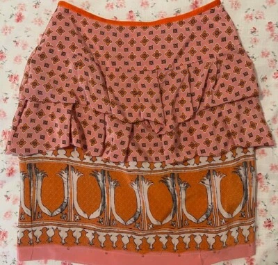 Trelise Cooper 'Terrace Wheel' Moroccan skirt in colour pink in size 8