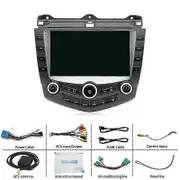 Android 11 Car Radio for Accord 7 2003-2007 2 Din Multimedia Player WIFI GPS Carplay Unit Auto Stereo Black