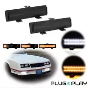 For 81-88 Chevrolet Monte Carlo SS Smoked Switchback LED Parking Signal Lights (for: Chevrolet)