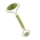 Natural Jade Double Heads Facial Massage Slimming Roller FOR DARK CIRCLES