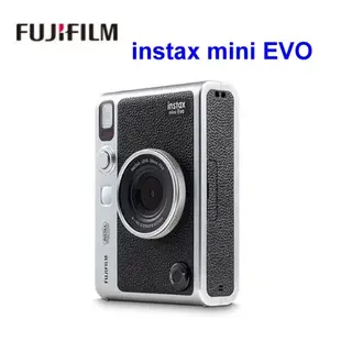 [富豪相機]FUJIFILM instax mini EVO拍立得相機＋32G記憶卡＋保護貼＋底片20張~恆昶公司貨 EVO記憶卡組合